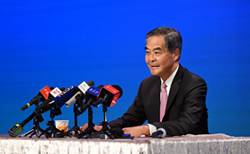 全國政協(xié)副主席梁振英：“一國兩制”是科學(xué)、可行、有生命力的