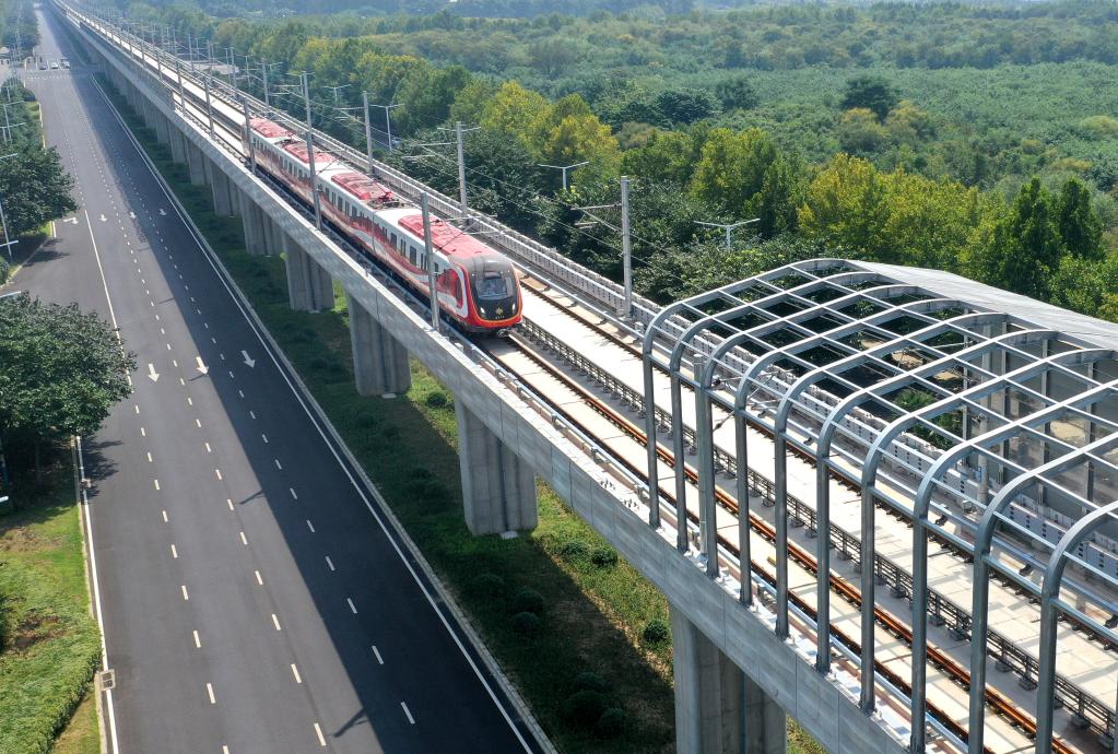 鄭許市域鐵路開始空載試運(yùn)行