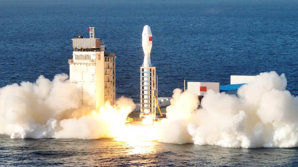 “一箭十四星”！捷龍三號運載火箭首飛成功