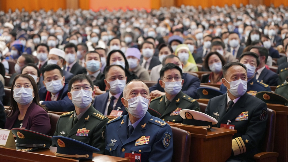 十四屆全國人大一次會(huì)議舉行第四次全體會(huì)議