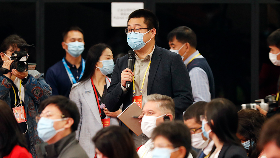 中新社、中新網(wǎng)記者提問(wèn)
